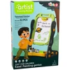Lean Toys Dvipusė magnetinė lenta žalia 52 vnt.