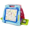 Lean Toys Dvipusė piešimo lenta su priedais LeanToys