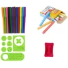 Lean Toys Dvipusė piešimo lenta 2 in 1