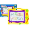 Lean Toys Piešimo lenta su antspaudais ir spalvingu fonu