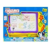 Lean Toys Piešimo lenta su antspaudais ir spalvingu fonu
