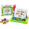 Lean Toys Magnetinė edukacinė lenta su raidėmis ir skaičiais