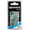 Graphite Šlifavimo diskeliai LAPELINIAI SIC 20 x 2 mm (10 vnt.)