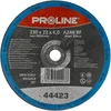 Tarcza Metalinis šlifavimo diskas, t27, 230x6.0x22a24r proline