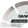 Tarcza Deimantinis segmentinis pjovimo diskas, 125 x 22,2 mm, sausam ir šlapiam pjovimui