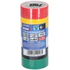 Dedra Taśma PVC elektros izoliacinės juostos mišinys, 19 mm x 3 m, 6 vnt. rinkinys