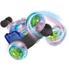 Tec Toy Crazy Tumbler - Akrobatinis automobilis su žibintuvėliu - Nuotoliniu būdu valdomas 2,4 GHz - Mėlynas (534446)