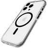 „Tech21 Evo Crystal“ dėklas iPhone 16 Pro telefonui „Crystal MagSafe“ – juodas