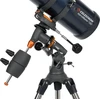 Celestron AstroMaster 130EQ reflektorinis teleskopas su išmaniojo telefono adapteriu ir T2