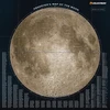 Teleskopas Celestron - Mėnulio žemėlapis