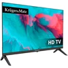 Televizorius Kruger & Matz 24" HD DVB-T2 H.265 HEVC 230/12V