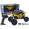 Lean Toys Geltonas nuotoliniu būdu valdomas visureigis automobilis 2.4 GHz 1:16