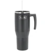 Thermos Termosas – termo puodelis su rankena, 1,1 litro – matinės juodos spalvos