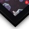 Thumbs Up Oficialus „Atari“ 3D sienos menas – asteroidų kolekcija
