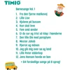 Timio - Diskų Rinkinys 1 - Laukiniai Gyvūnai, Vaikų Dainelės, Spalvos, Miuziklai ir Kūno Dalys - (TM-TMD-01E)