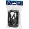 „ToDo“ dvigubas lizdas 2x2P+Z, 16A/230VAC, IP20, Schuko, juodas