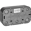 „ToDo“ dvigubas lizdas 2x2P+Z, 16A/230VAC, IP20, Schuko, juodas