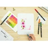Tombow - akvarelės drobės rinkinys su gėlių raidėmis