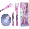 Top Model „Topmodel“ – slaptas rašiklis su LED lempute – kompaktiškas (413181)