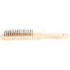 Top Tools Vielinis šepetys, 4 eilių, medinė rankena