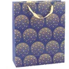 Lean Mėlyna Dovanų maišelis Elegant Gold Stars Navy Mėlyna 32 x 26 x 12 cm