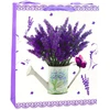 Lean Dovanų maišelis su levandų puokšte