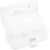 TOYMAX - Dėžė daiktams su 2 lentynomis, 31 x 14,2 x 17,5 cm, skaidri (714225)