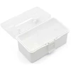 TOYMAX - Dėžė su įdėklu, 20x10x10 cm, balta/skaidri (714222)