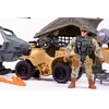 Toymax Specialiųjų pajėgų karinis rinkinys su valtimi, sraigtasparniu, keturračiu ir priedais (520374)