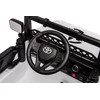 Lean Cars Akumuliatorinis automobilis vaikams Toyota FJ 4x4, baltos spalvos