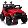 Lean Cars Akumuliatorinis automobilis vaikams Toyota FJ 4x4, raudonos spalvos