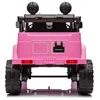 Lean Cars Akumuliatorinis automobilis vaikams Toyota FJ 4x4, rožinės spalvos
