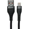 TRACER USB A - Lightning kabelis 1 m, juodas
