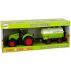 Lean Toys Traktorius su priekaba LeanToys Big Wheels Žalias Farm