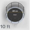 Trampolina Rebel Active PRO 10ft/305 cm, siatka, drabinka