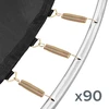 Trampolina Rebel Active PRO 15ft/457 cm, siatka, drabinka