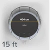 Trampolina Rebel Active PRO 15ft/457 cm, siatka, drabinka