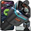 Transmiter „Bluetooth“ FM siųstuvas MP3 įkroviklis 2xUSB SD LCD - E665