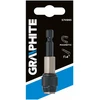 Graphite Grafitinis magnetinis laikiklis atsuktuvo antgaliams 60mm, 1/4 colio kotelis (57H995)