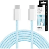 C tipo USB – C tipo USB kabelis 100 W, 1 m Mėlyna Kruger & Matz Basic