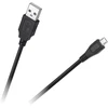 Cabletech USB - micro USB kabelis 0.2m Juodas