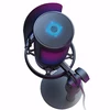 USB žaidimų mikrofonas kompiuteriui su pop filtru ir nutildymo funkcija.