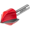 FREZ DO ROWKÓW TYP V 90°x25,4x8mm GRAPHITE 56H210