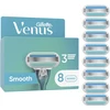 Gillette Venus - Lygūs skutimosi peiliukai moterims - Mėlyni/Balti - 8 vnt.