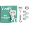 Venus – Pro ComfortGlide jautriai odai skirtas skustuvas – žalias/baltas
