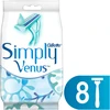 P&G Gillette Simply Venus 2 Vienkartiniai Skustuvai 8vnt.
