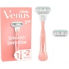 "Gillette Venus Sensitiv e Smooth" skustuvas + 2 galvutės