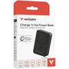 „Verbatim Charge ´n´ Go Essentials“ magnetinė belaidė išorinė baterija, 20000 mAh, juoda