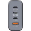 Verbatim GNC-140 GaN įkroviklis, 4 prievadų, 140 W, USB-A/USB-C