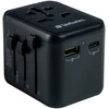 Verbatim - universalus kelioninis adapteris UTA-02 PD20W/QC / 1xUSB / 1xType-C